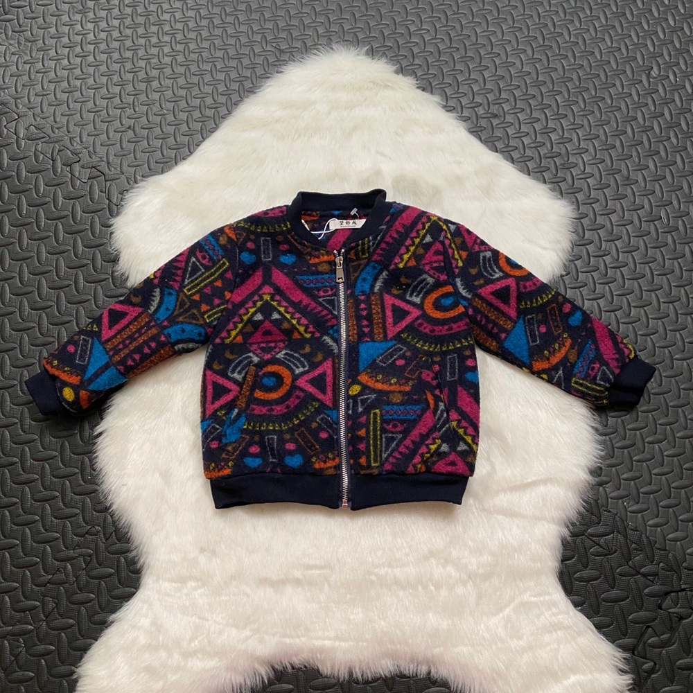 Girls zip up jacket